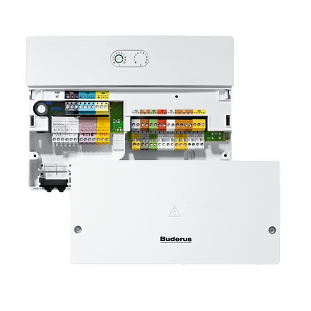 Solarmodul Logamatic SM200 mit abgenommener Frontklappe