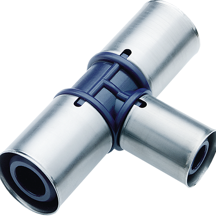 Logafix Pressfrittings Kunststoff T-Stück Buderus