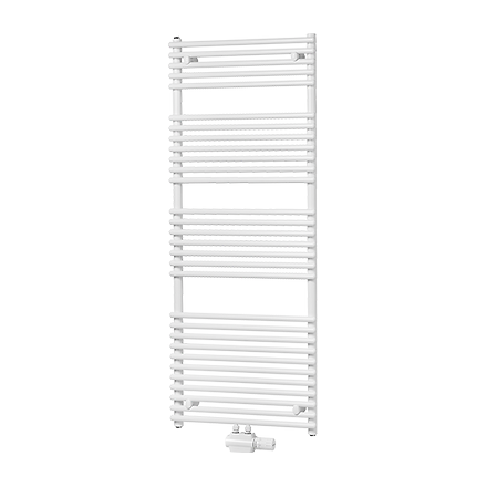 Badheizkörper Logatrend Therm X Buderus Detailaufnahme 