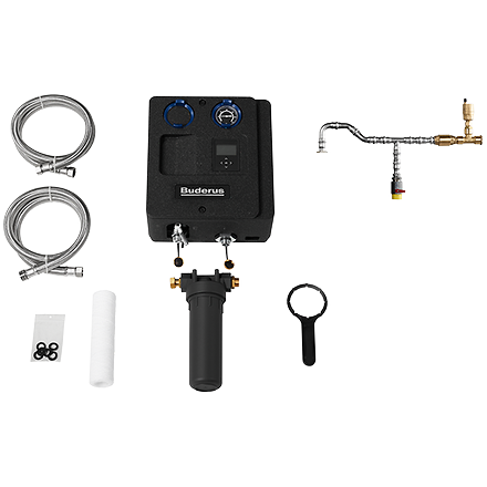 Mobiles VES-Bypassentsalzungsmodul ohne Sortimo Buderus