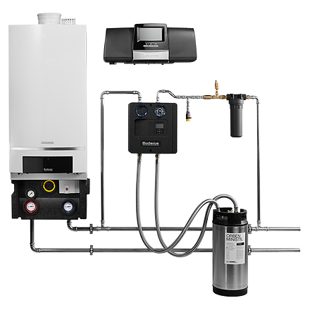 Stationäres VES-Bypassentsalzungsmodul Buderus