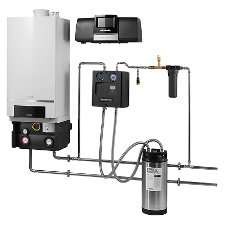 Stationäres VES-Bypassentsalzungsmodul Buderus