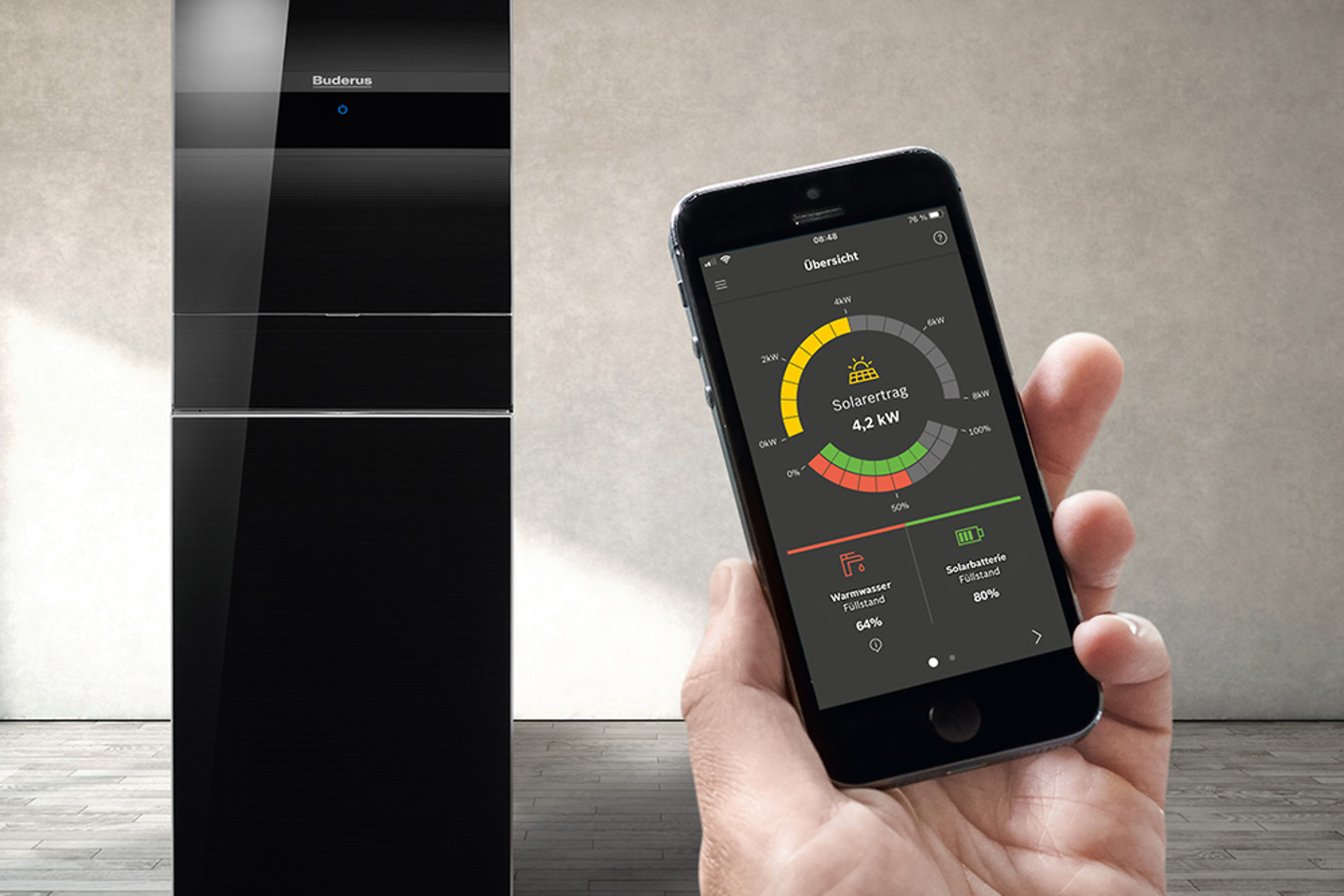 Energiemanagement MyEnergyMaster Buderus 
