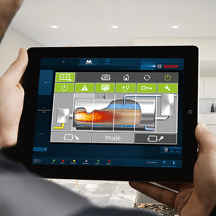 Steuerungen und Konnektivität Buderus 