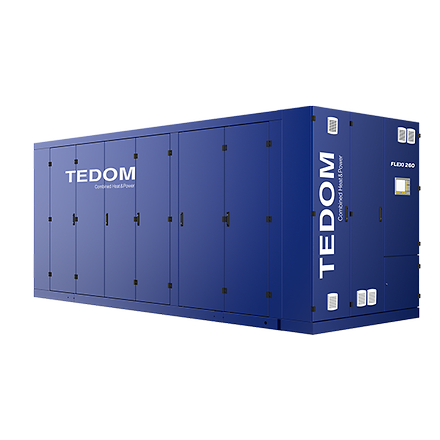 Tedom BHKW Buderus