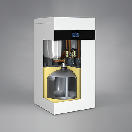 Wärmepumpe Logatherm WLW176i Buderus 