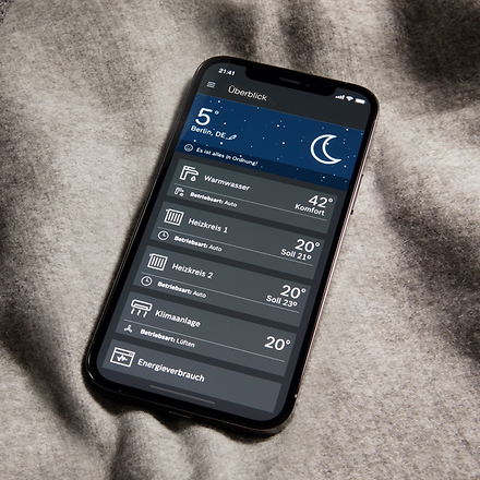 Systembedieneinheit Logamatic BC400 Buderus