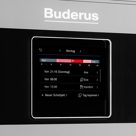 Systembedieneinheit Logamatic BC400 Buderus
