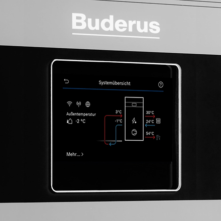 Systembedieneinheit Logamatic BC400 Buderus