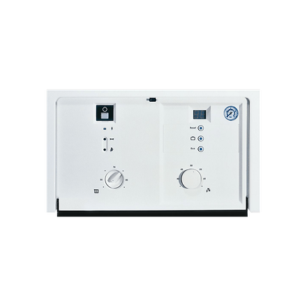 Gasheizung Logamax U154 Buderus Ausschnitt Bedienfeld