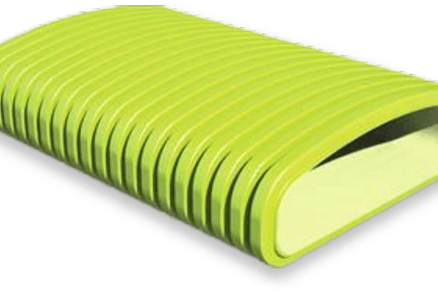 Kunststoff-Kanalsysteme in grün